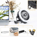 AAA Battery Operated USB Ceiling Fan Camping Light